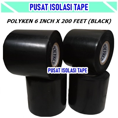Jual Polyken Wrapping Tape Black 6 inch x 200 Feet Terbaru Tahun 2026