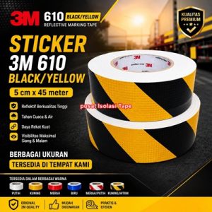 jual-sticker-reflective-3m-kuning-hitam-stiker-scotchlite-3m-610-reflektive-2-inch-x-45m