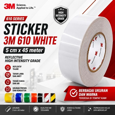 sticker-3m-610-white-2-inch-x-45-meter-stiker-reflektif-3m-610-silver-5-cm sticker-3m-610-white-2-inch-x-45-meter-stiker-reflektif-3m-610-silver-5-cm